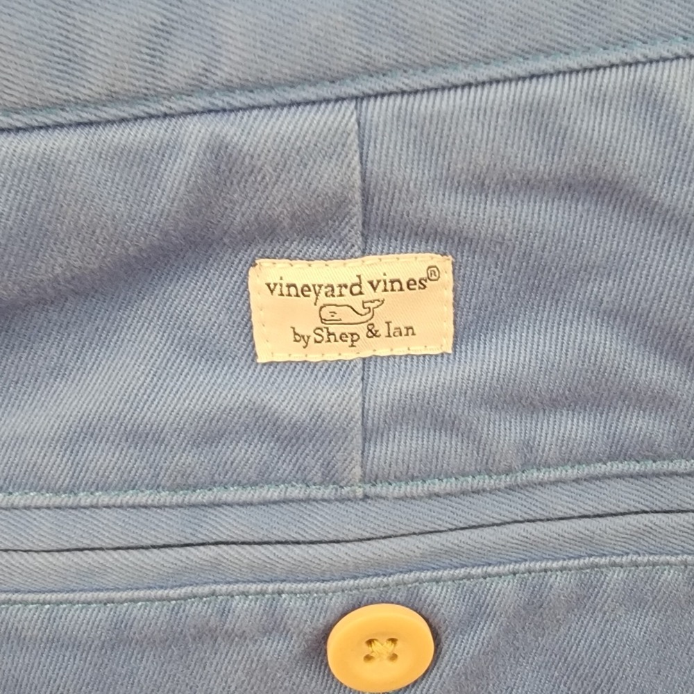 Vineyard Vines Chino Pants Youth‎ Size 16 Blue Dress Slacks 28x30 Flat Front